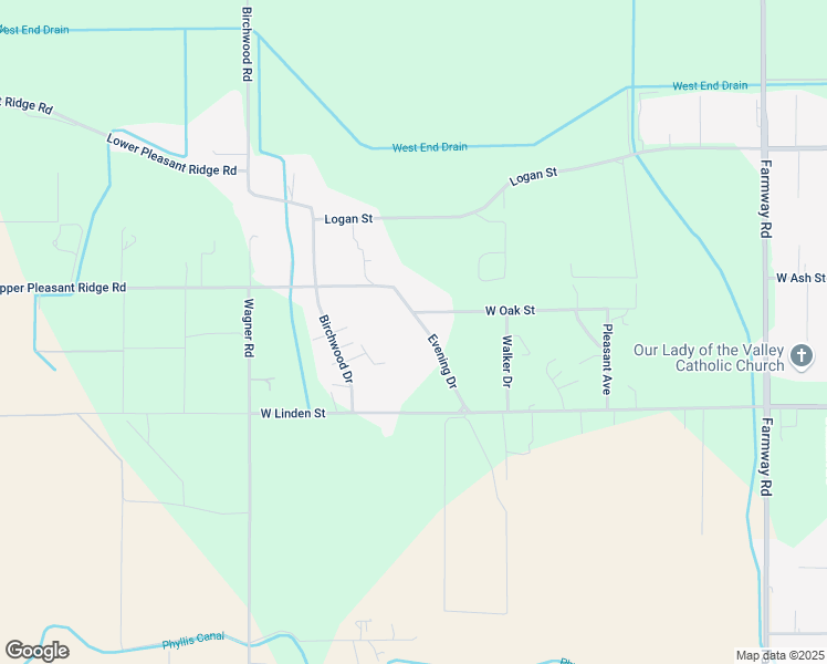 map of restaurants, bars, coffee shops, grocery stores, and more near 19157 Evening Drive in Caldwell