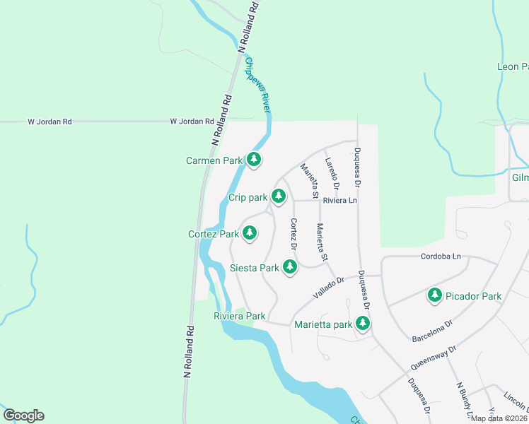 map of restaurants, bars, coffee shops, grocery stores, and more near 523 Carmen Drive in Lake Isabella