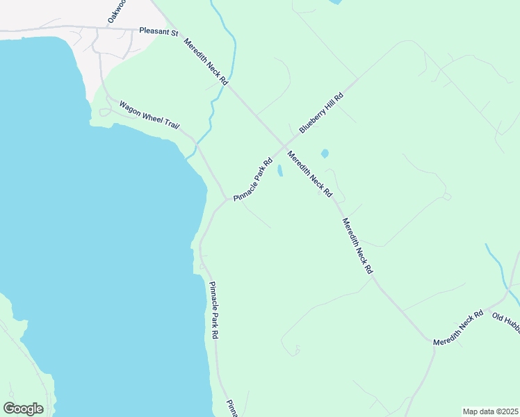 map of restaurants, bars, coffee shops, grocery stores, and more near 4 Park View Lane in Meredith