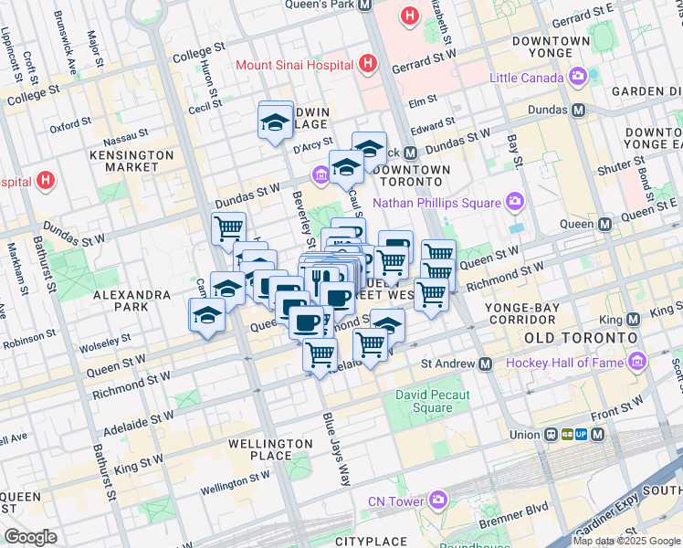 260 Queen Street West, Toronto ON Walk Score