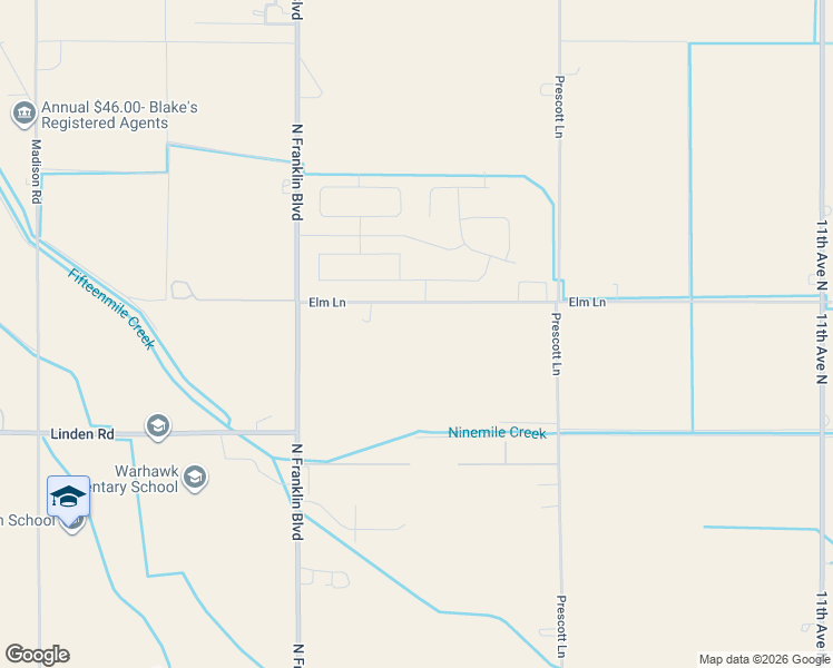 map of restaurants, bars, coffee shops, grocery stores, and more near 7825 Elm Lane in Nampa