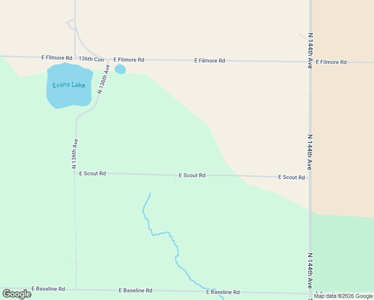 map of restaurants, bars, coffee shops, grocery stores, and more near 2792 East Scout Road in Hart