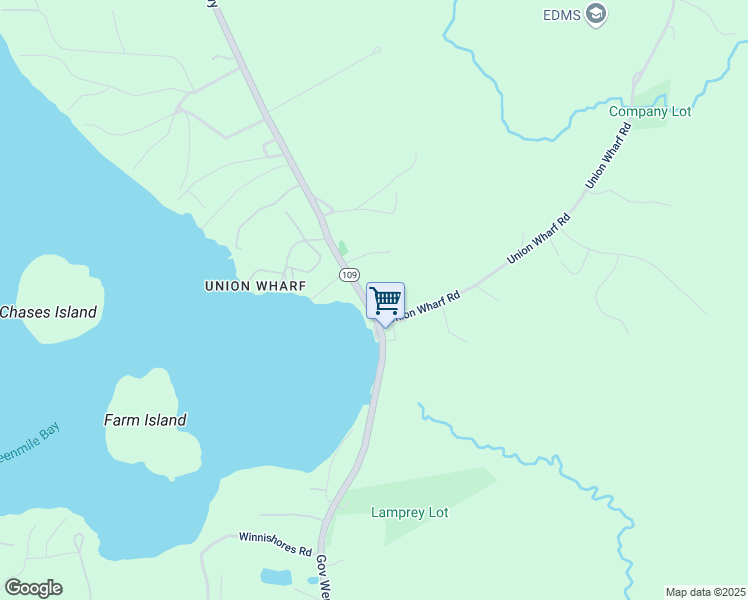 map of restaurants, bars, coffee shops, grocery stores, and more near 235 Governor Wentworth Highway in Tuftonboro