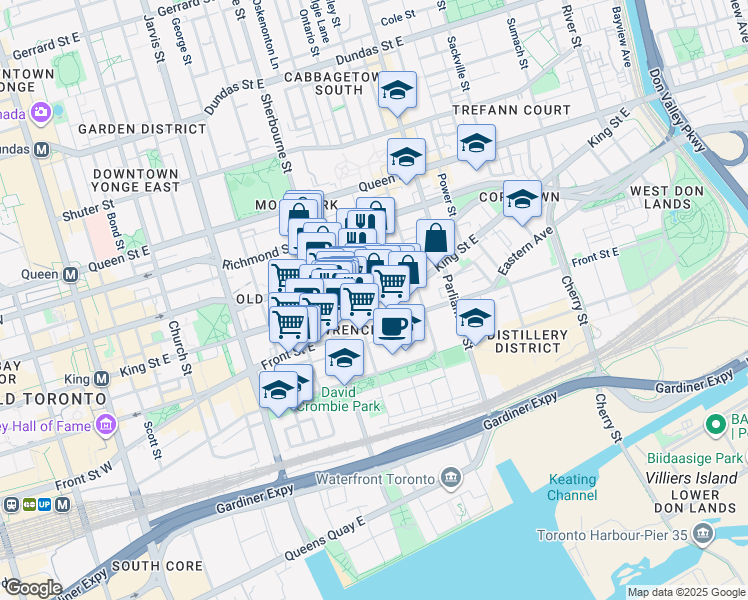 King Street Toronto Map 333 King Street East, Toronto On - Walk Score