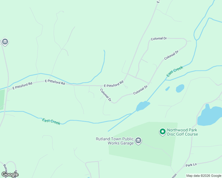 map of restaurants, bars, coffee shops, grocery stores, and more near 1766 East Pittsford Road in Mendon