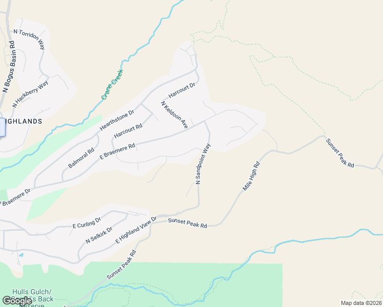 map of restaurants, bars, coffee shops, grocery stores, and more near 1118 East Chardie Court in Boise