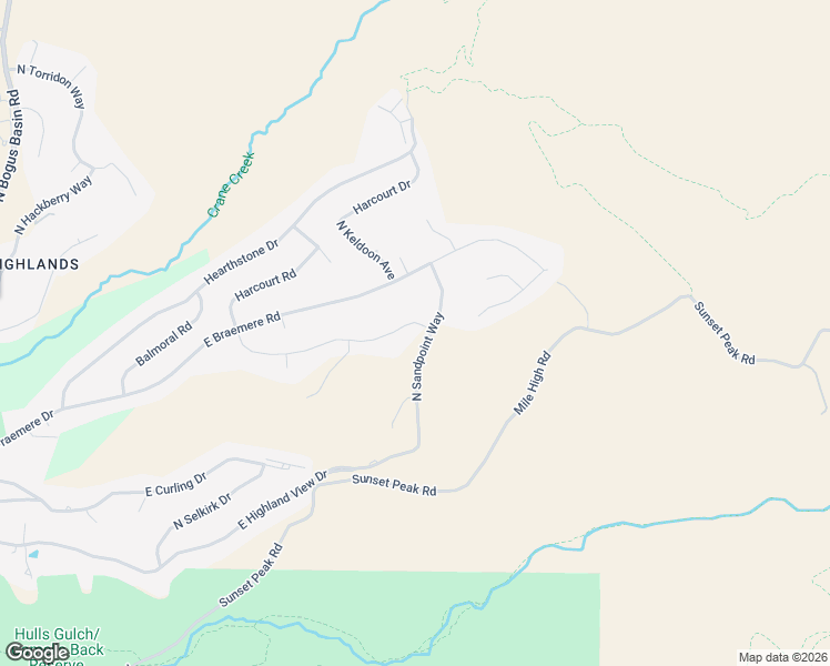 map of restaurants, bars, coffee shops, grocery stores, and more near 4249 North Nines Ridge Lane in Boise