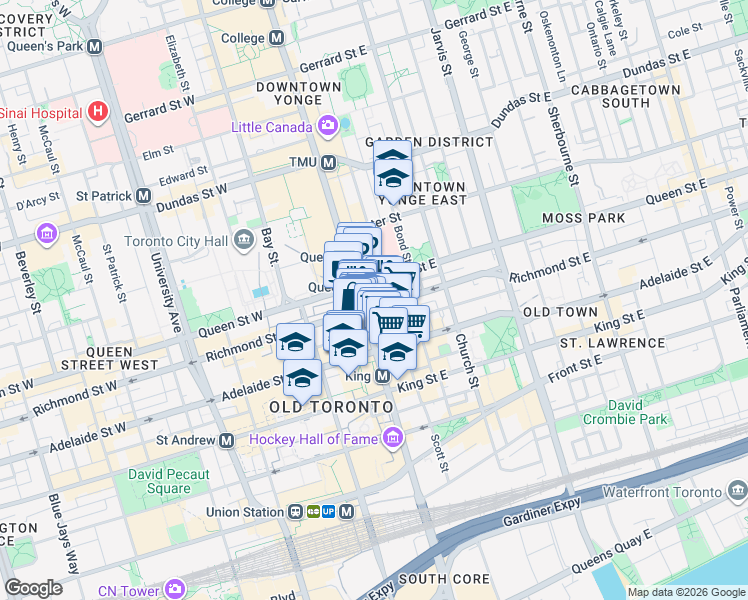 127 The Path One Queen Street East Toronto On Walk Score