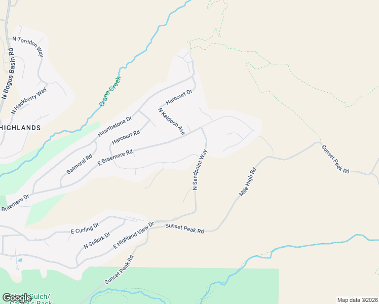 map of restaurants, bars, coffee shops, grocery stores, and more near 1118 East Chardie Court in Boise