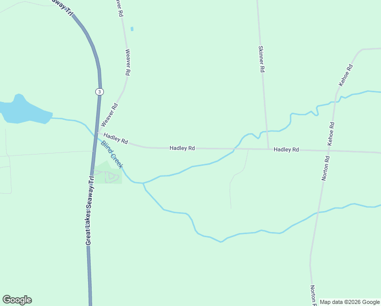 map of restaurants, bars, coffee shops, grocery stores, and more near 544 Hadley Road in Sandy Creek