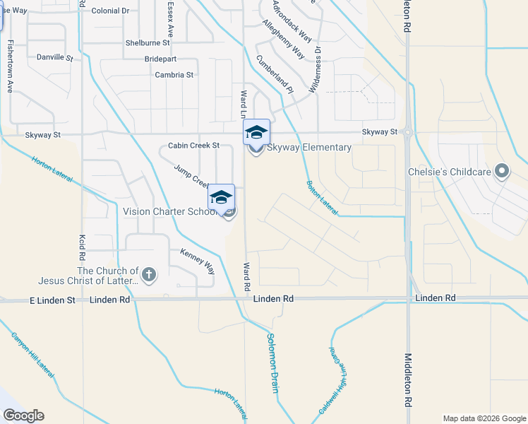 map of restaurants, bars, coffee shops, grocery stores, and more near 19322 Brush Creek Avenue in Caldwell