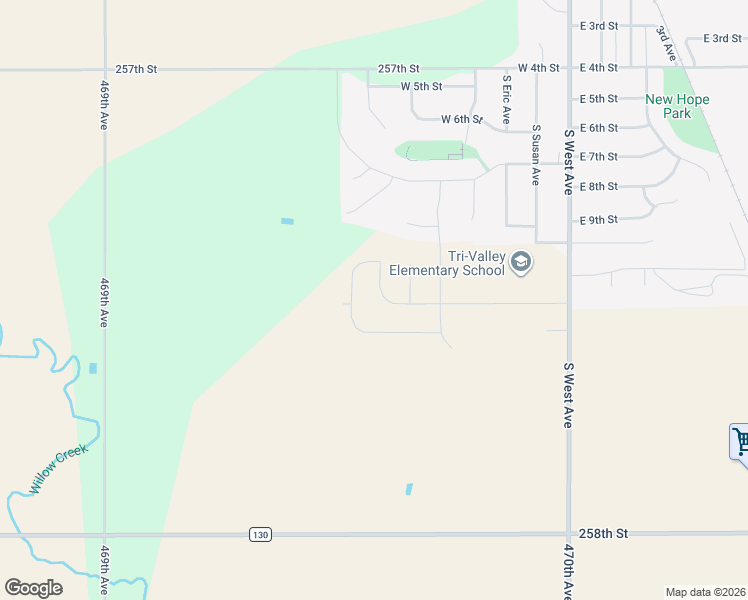 map of restaurants, bars, coffee shops, grocery stores, and more near 600 Hanna Circle in Crooks