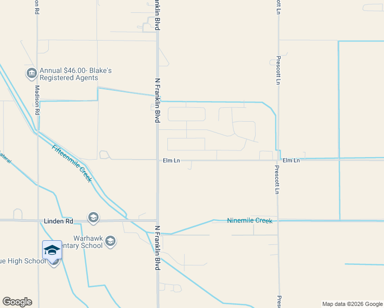 map of restaurants, bars, coffee shops, grocery stores, and more near 7825 Elm Lane in Nampa
