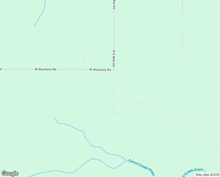 map of restaurants, bars, coffee shops, grocery stores, and more near 1423 North 8 Mile Road in Sanford