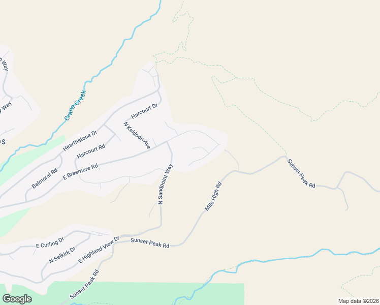 map of restaurants, bars, coffee shops, grocery stores, and more near 1545 East Nines Point Lane in Boise