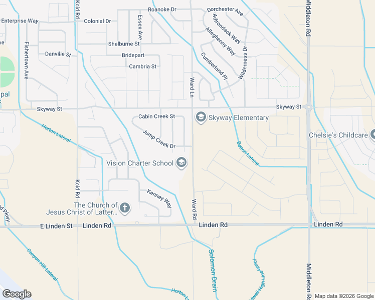 map of restaurants, bars, coffee shops, grocery stores, and more near 19322 Brush Creek Avenue in Caldwell