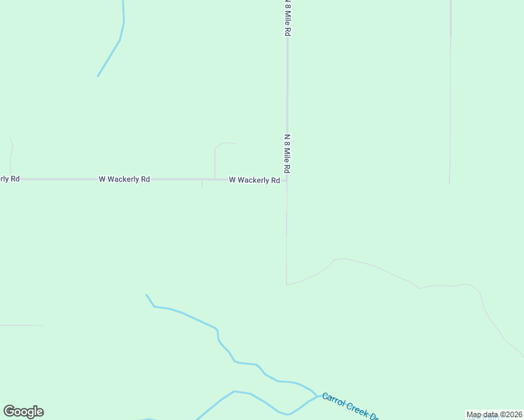 map of restaurants, bars, coffee shops, grocery stores, and more near 1423 North 8 Mile Road in Sanford