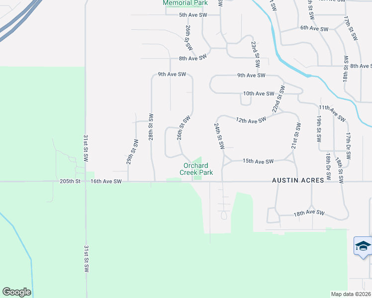 map of restaurants, bars, coffee shops, grocery stores, and more near 1407 26th Street Southwest in Austin