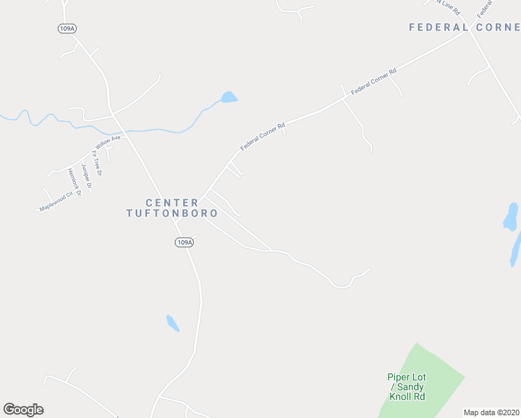 map of restaurants, bars, coffee shops, grocery stores, and more near 17 Federal Corner Road in Tuftonboro