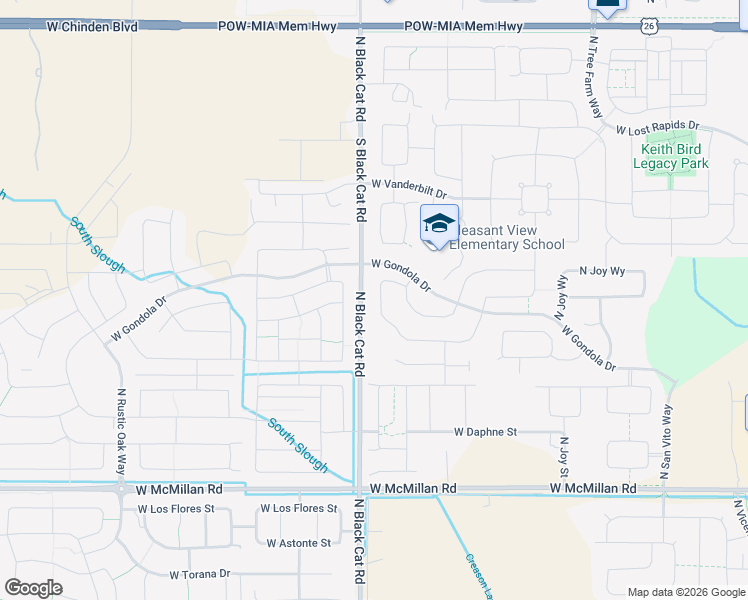 map of restaurants, bars, coffee shops, grocery stores, and more near 5478 North Exeter Way in Meridian
