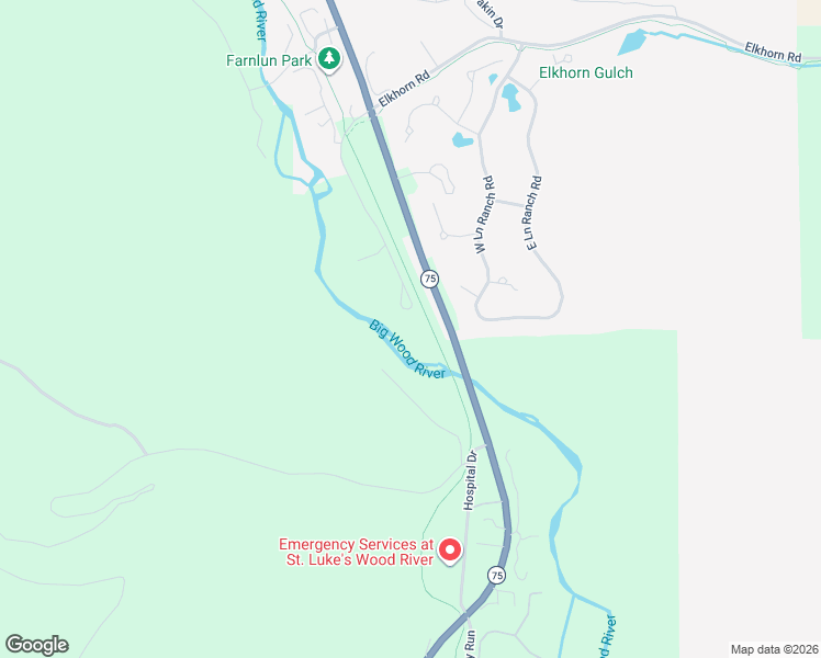 map of restaurants, bars, coffee shops, grocery stores, and more near Meadow Cir in Ketchum
