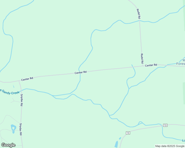 map of restaurants, bars, coffee shops, grocery stores, and more near 217 Center Road in Lacona