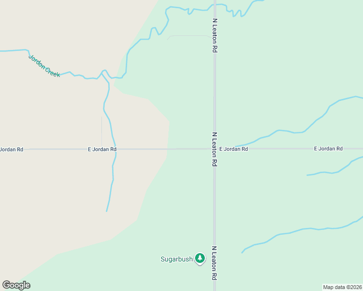 map of restaurants, bars, coffee shops, grocery stores, and more near 6689-6999 East Jordan Road in Mount Pleasant