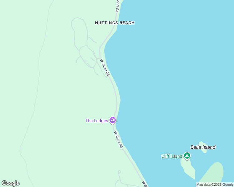 map of restaurants, bars, coffee shops, grocery stores, and more near 918 West Shore Road in Alexandria