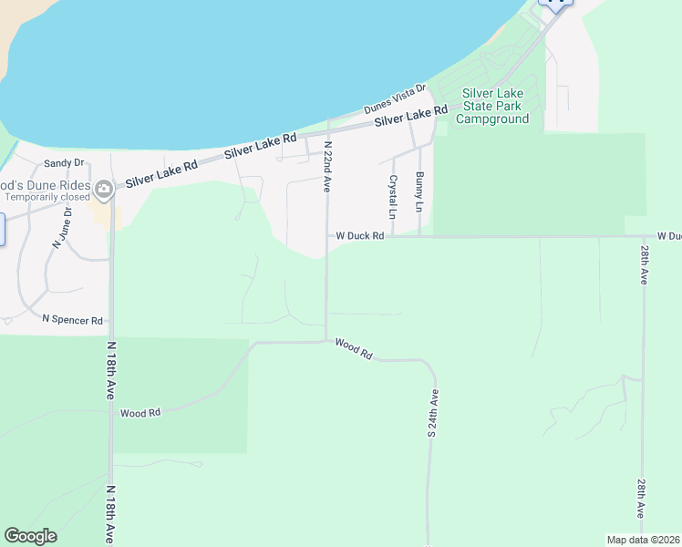 map of restaurants, bars, coffee shops, grocery stores, and more near 518 North 22nd Avenue in Mears