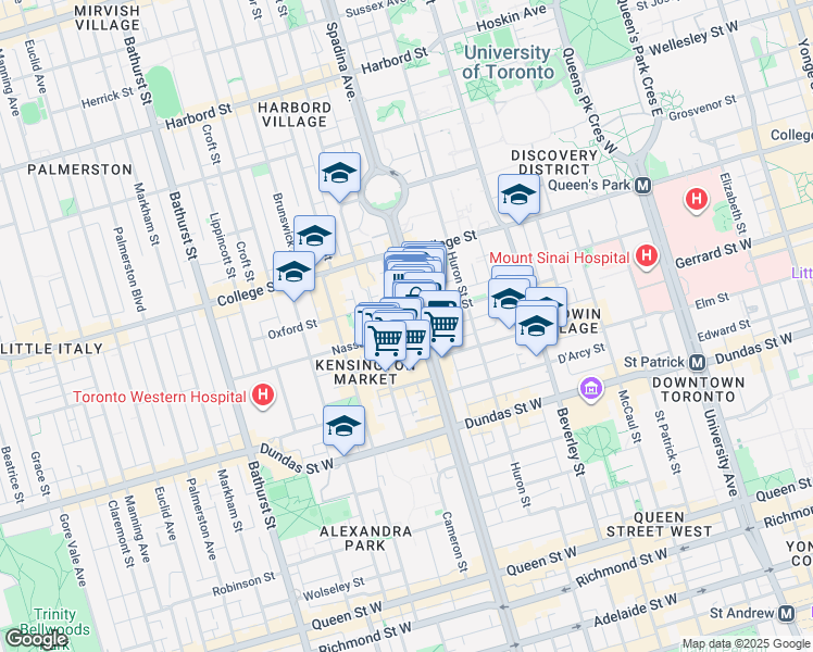 Spadina Avenue Toronto Map 400 Spadina Avenue, Toronto On - Walk Score