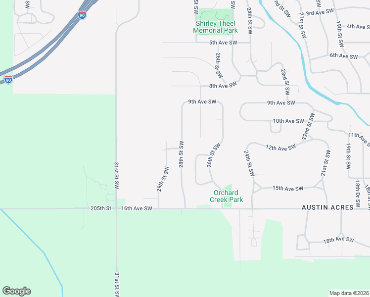 map of restaurants, bars, coffee shops, grocery stores, and more near 1205 28th Street Southwest in Austin