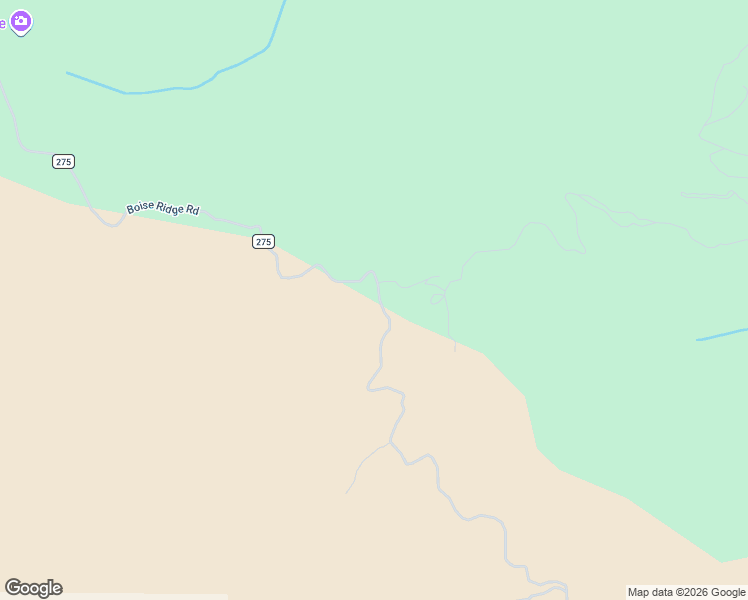 map of restaurants, bars, coffee shops, grocery stores, and more near 63 Boise Ridge Road in Boise