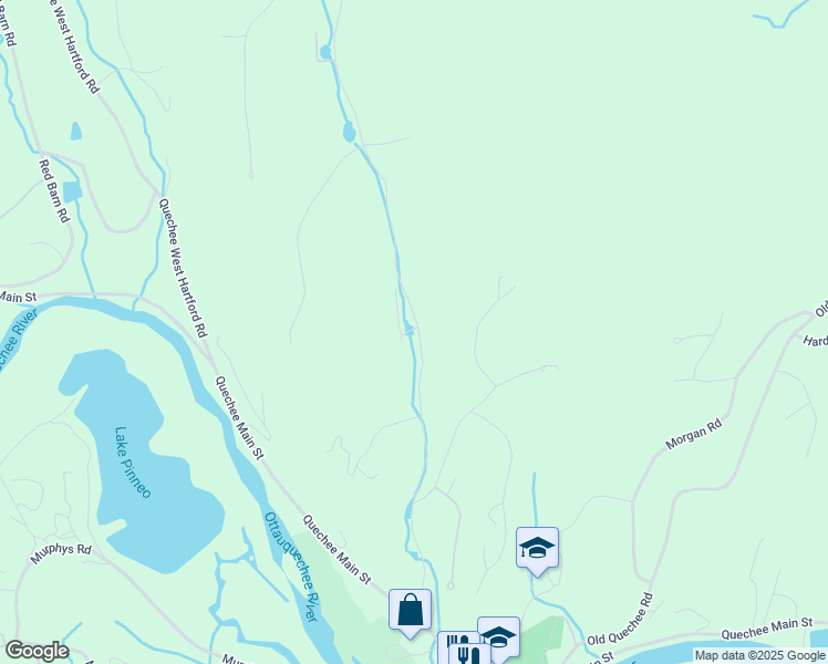 map of restaurants, bars, coffee shops, grocery stores, and more near 499 Willard Road in Hartford