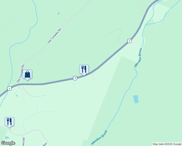 map of restaurants, bars, coffee shops, grocery stores, and more near 3 Birchwood in Mendon