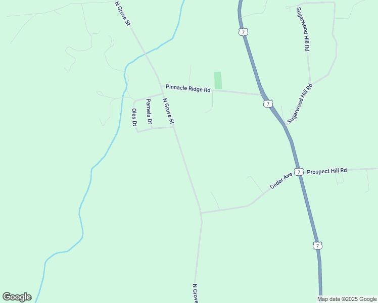map of restaurants, bars, coffee shops, grocery stores, and more near 2006 North Grove Street in Rutland