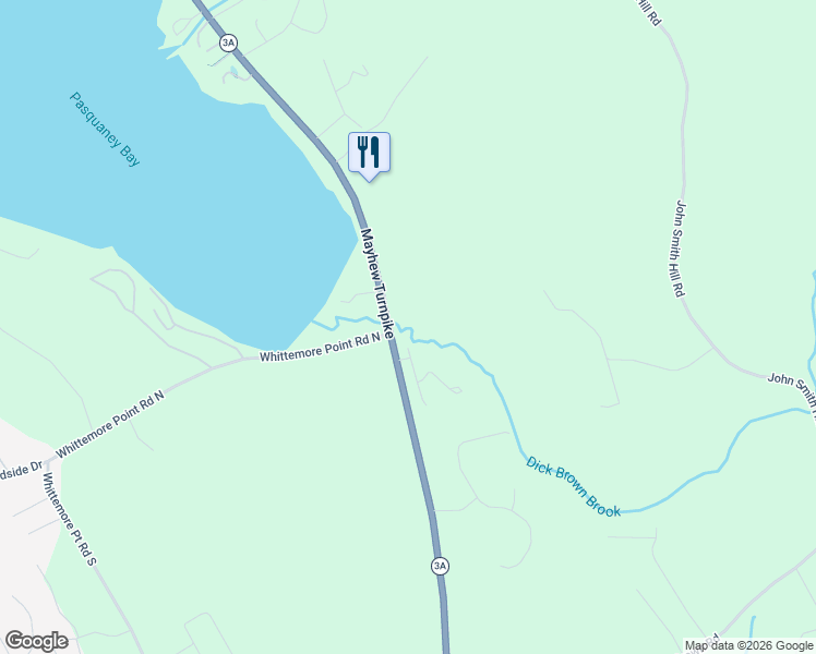 map of restaurants, bars, coffee shops, grocery stores, and more near 2 Newfound Road in Alexandria