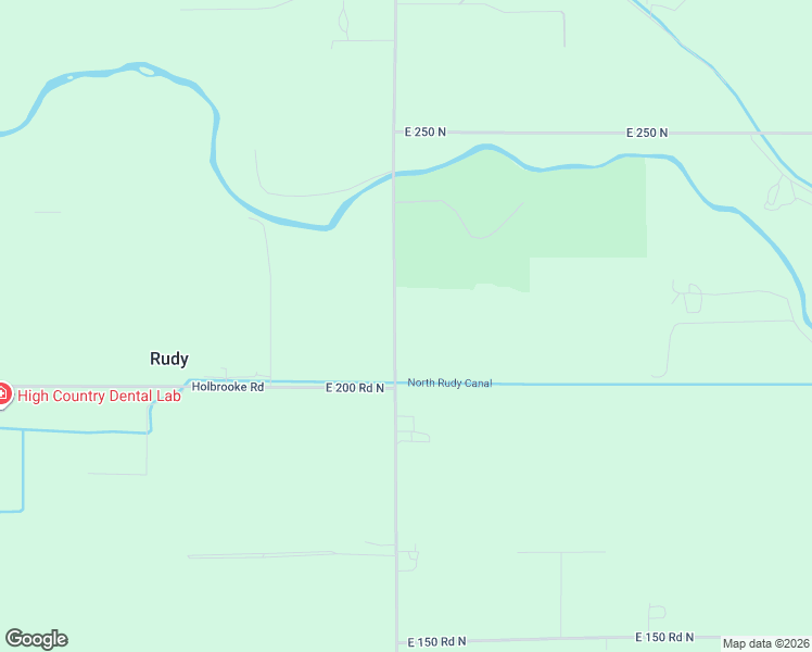 map of restaurants, bars, coffee shops, grocery stores, and more near 214 North 4400 East in Rigby