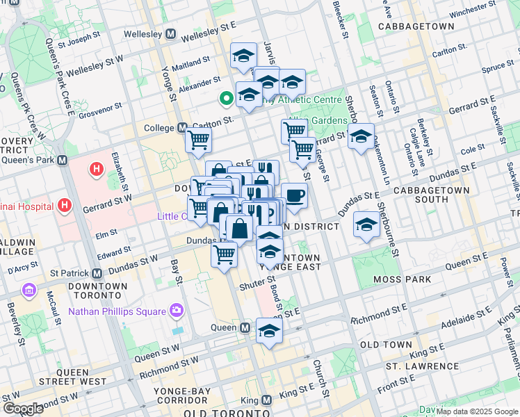 55 Gould Street, Toronto ON Walk Score