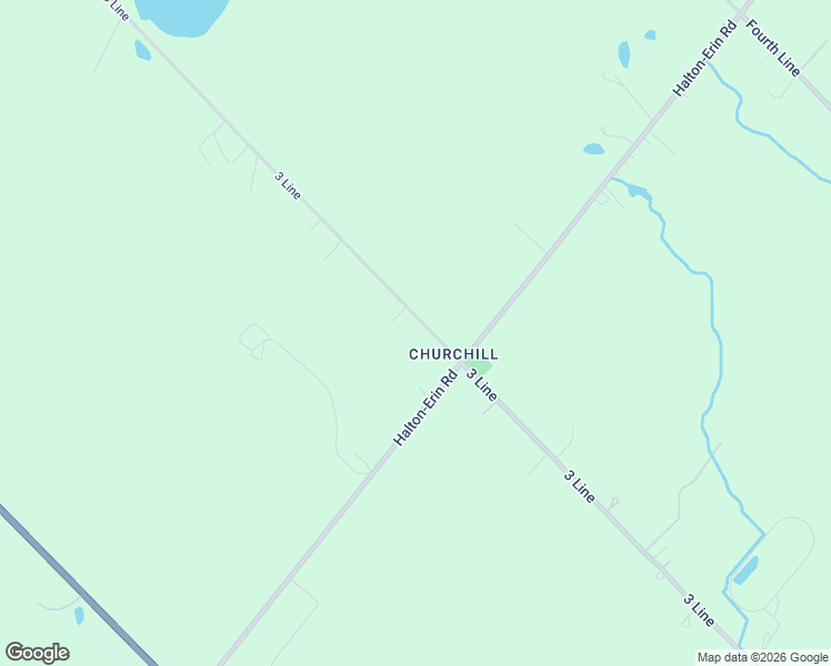 map of restaurants, bars, coffee shops, grocery stores, and more near 8988 Erin Halton Hills Townline in Erin