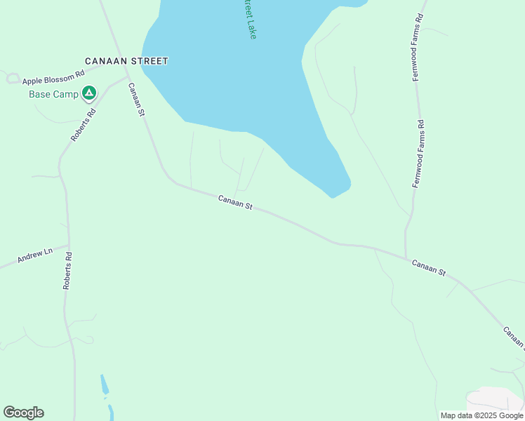 map of restaurants, bars, coffee shops, grocery stores, and more near Canaan Street in Canaan