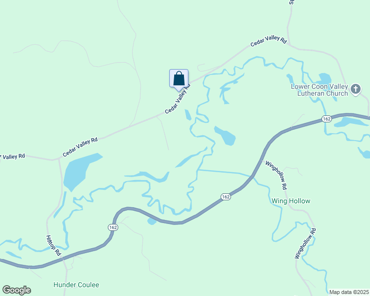 map of restaurants, bars, coffee shops, grocery stores, and more near W229 Cedar Meadow Lane in Stoddard