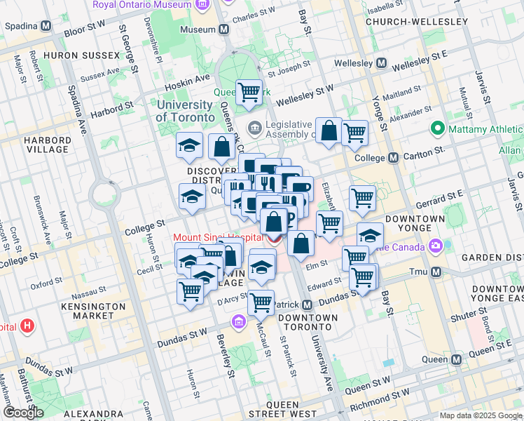 700 University Avenue, Toronto ON Walk Score