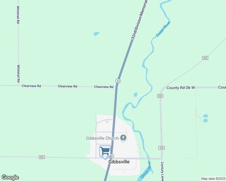 map of restaurants, bars, coffee shops, grocery stores, and more near W2639 Clearview Road in Sheboygan Falls