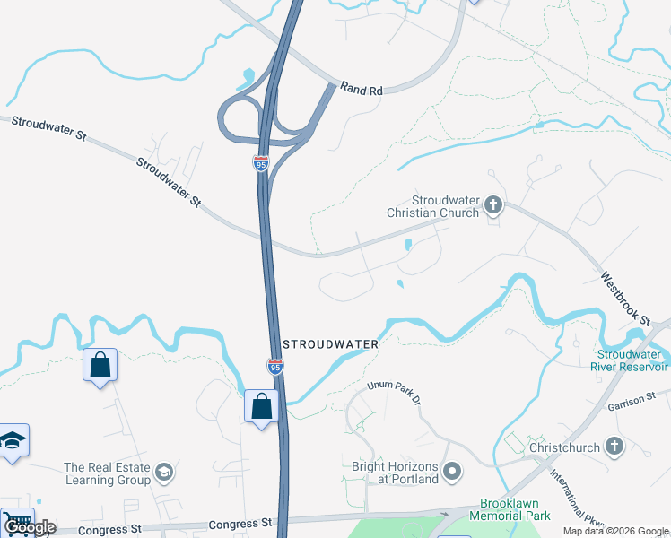 map of restaurants, bars, coffee shops, grocery stores, and more near 1554-1728 Westbrook St in Portland