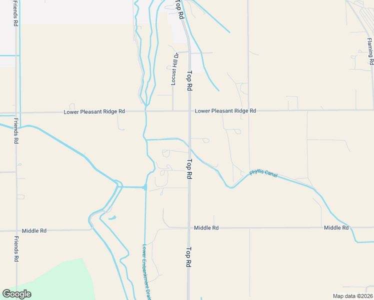 map of restaurants, bars, coffee shops, grocery stores, and more near 19831 Top Road in Greenleaf