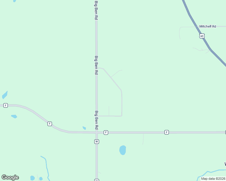 map of restaurants, bars, coffee shops, grocery stores, and more near W2339 Big Ben Road in Eden