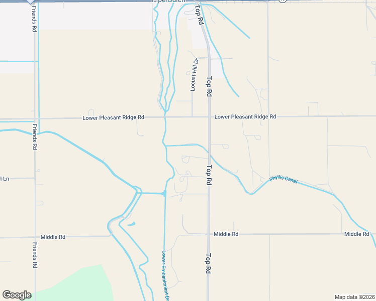 map of restaurants, bars, coffee shops, grocery stores, and more near 19831 Top Road in Greenleaf