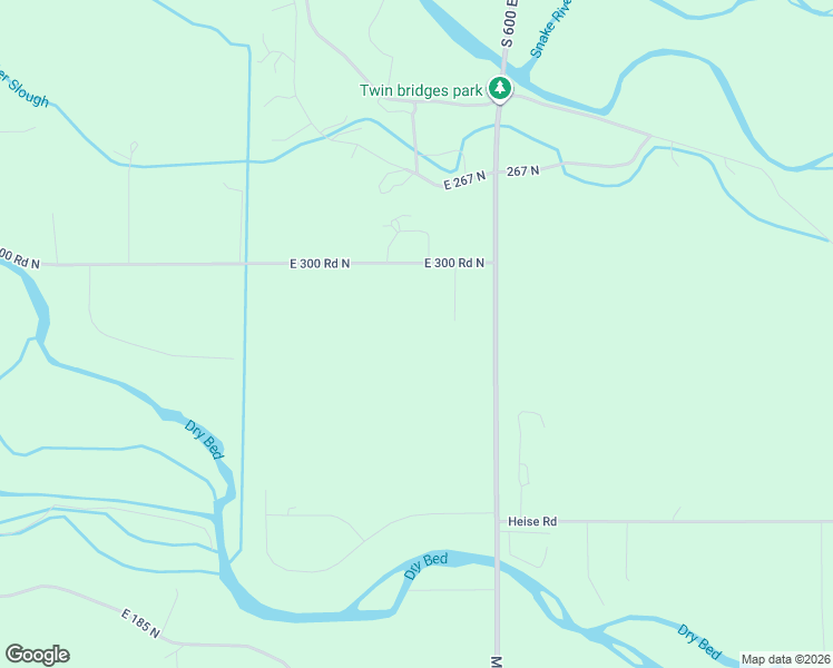 map of restaurants, bars, coffee shops, grocery stores, and more near 238 N 4690 E in Rigby