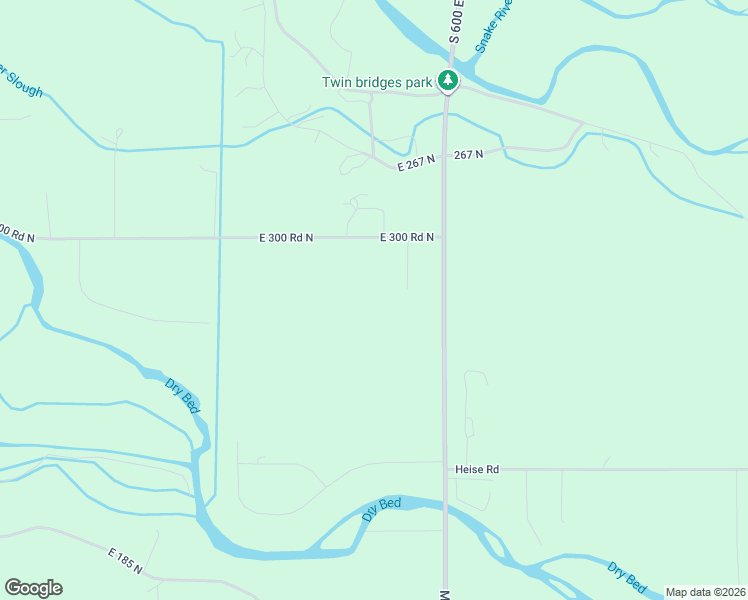 map of restaurants, bars, coffee shops, grocery stores, and more near 238 N 4690 E in Rigby