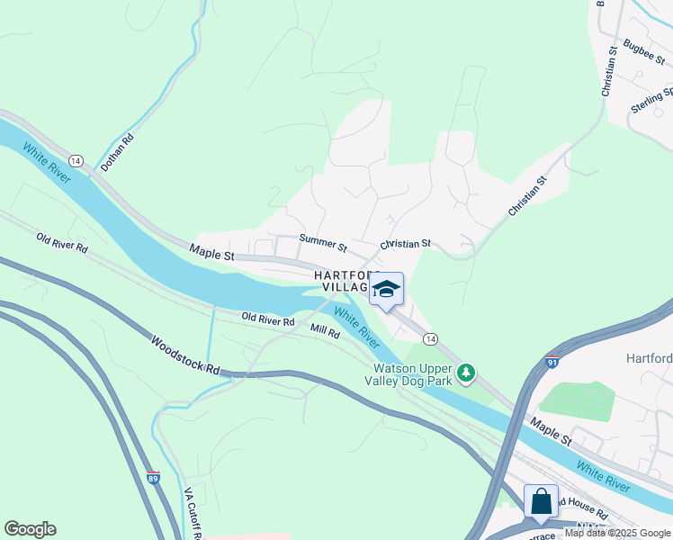 map of restaurants, bars, coffee shops, grocery stores, and more near in Hartford